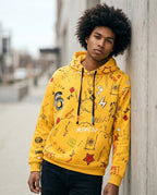 Zumieze - Cozan | Graphic-Print Hooded Hoodie Men
