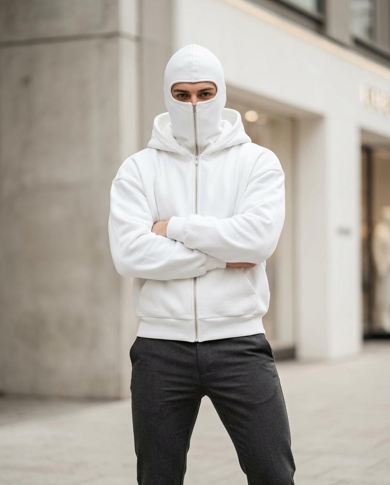 Zumieze - Niral | Zip-Up Fleece-Lined Hoodie Men