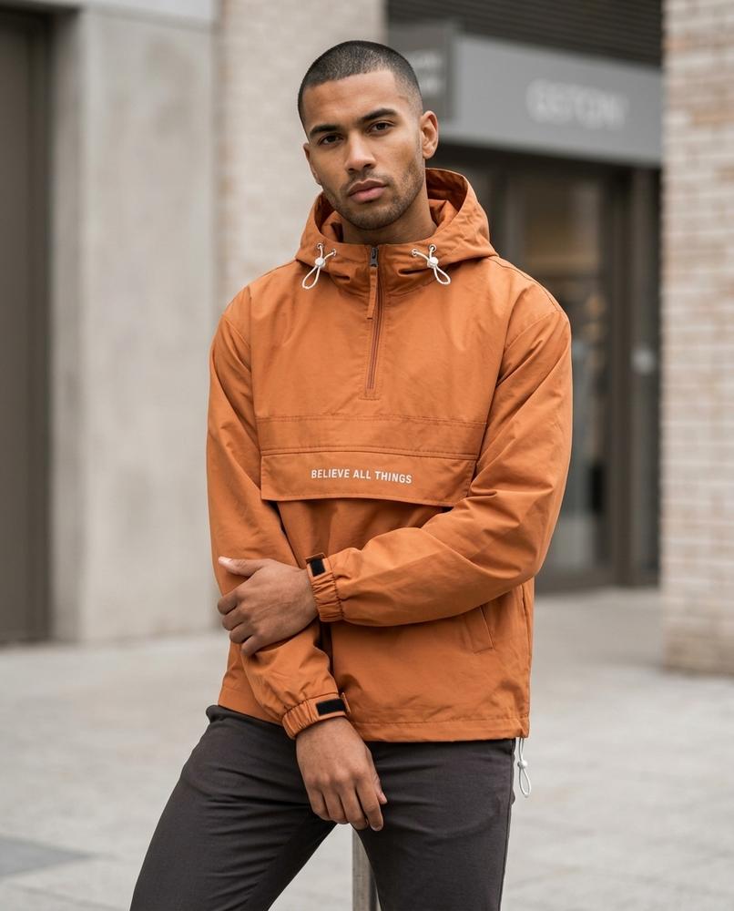 Zumieze - Rilar | Half-Zip Hooded Jacket Men