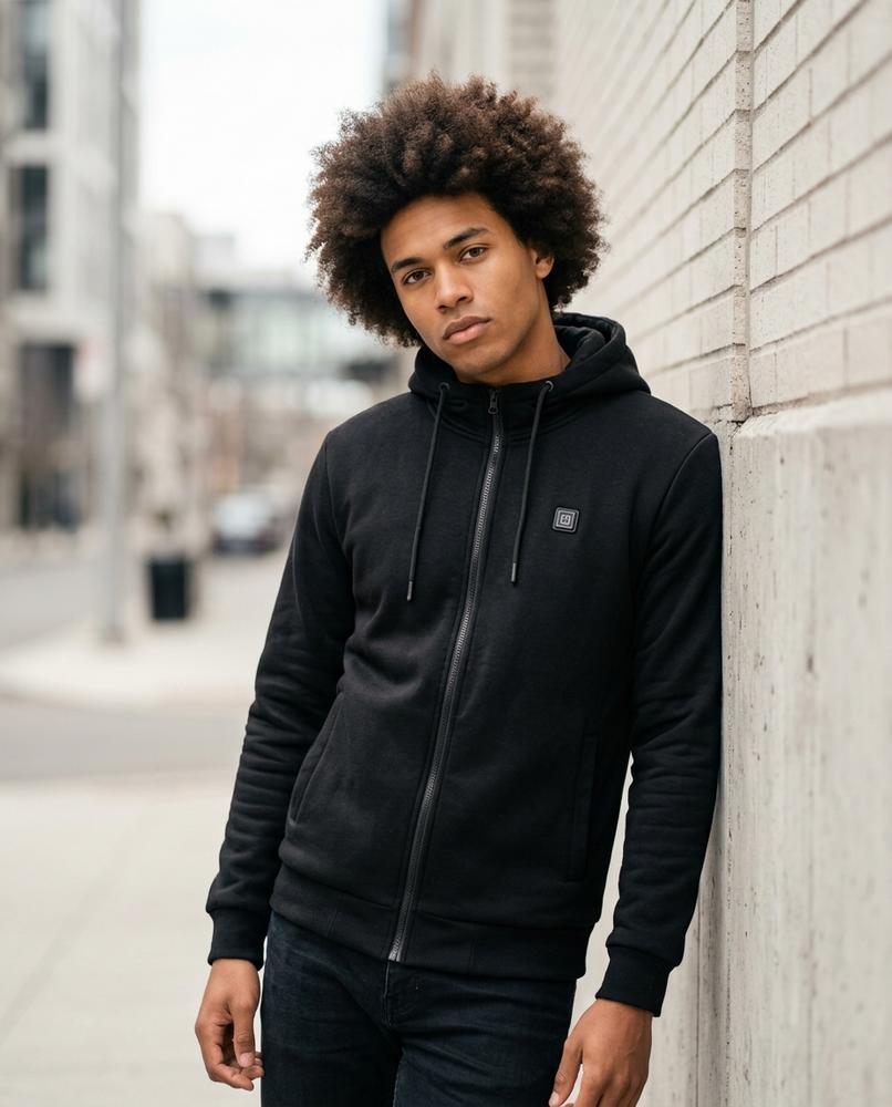 Zumieze - Tarel | Zip-Up Heated Hoodie Men
