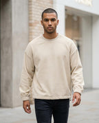 Zumieze - Romin | Corduroy Relaxed-Fit Sweatshirt Men