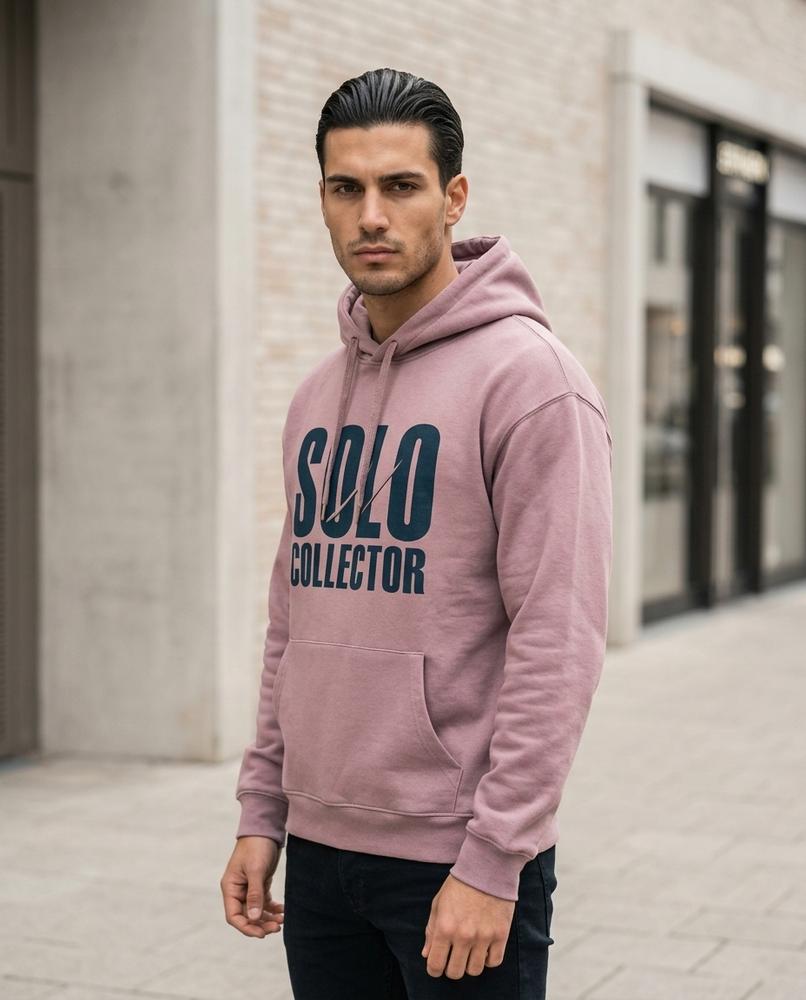 Zumieze - Kelev | Printed Cotton Hoodie Men