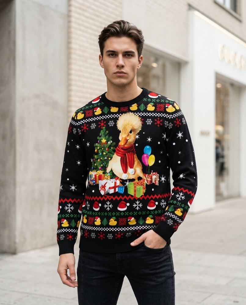 Zumieze - Cotir | Crewneck Printed Sweater Men
