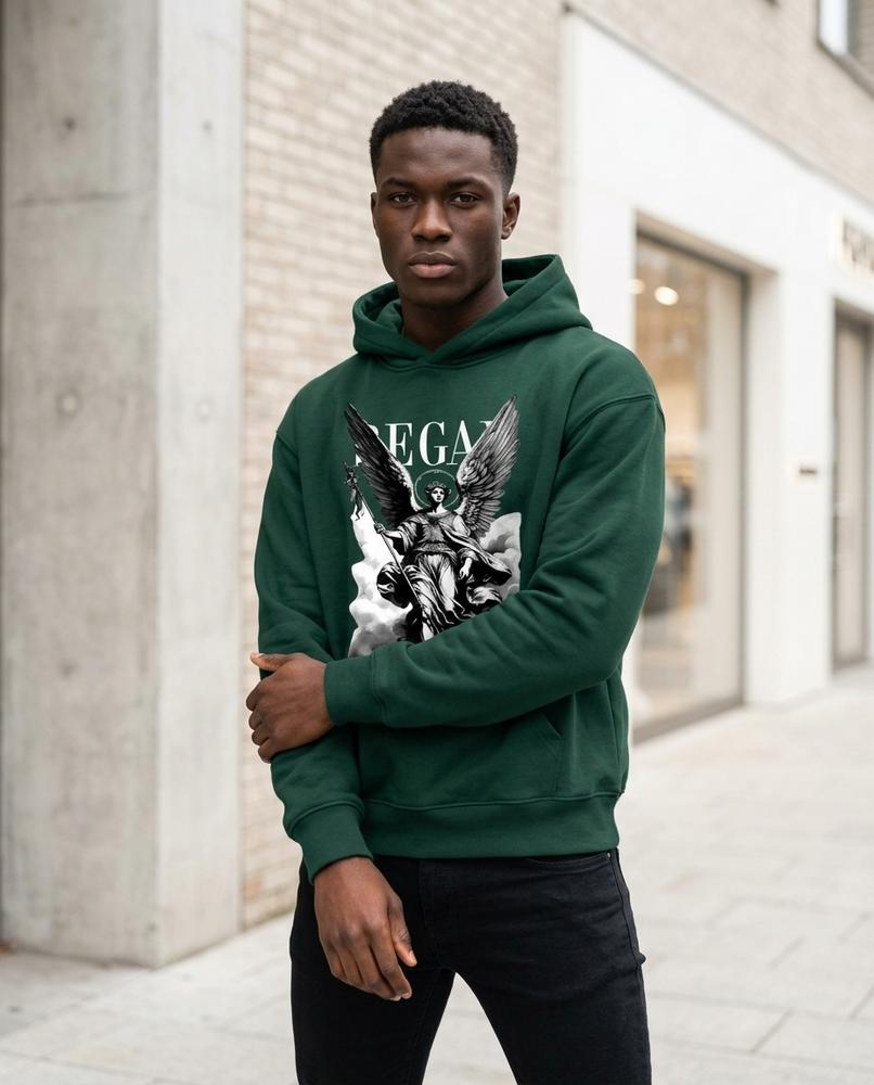 Zumieze - Dalor | Graphic Print Relaxed Fit Hoodie Men