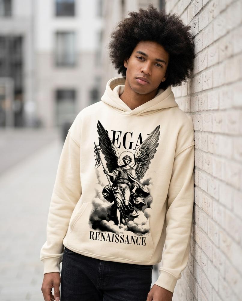 Zumieze - Dalor | Graphic Print Relaxed Fit Hoodie Men