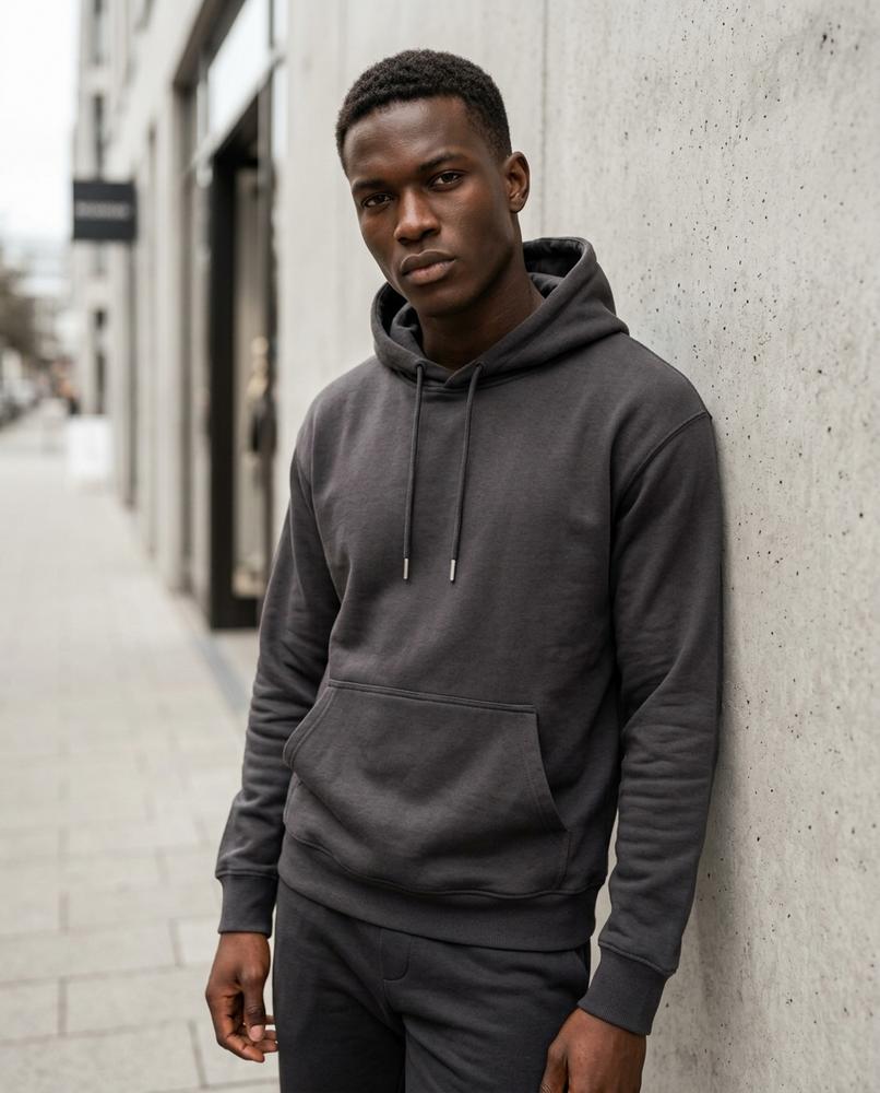 Zumieze - Vinal | Brushed Solid-Colored Hoodie Men