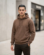 Zumieze - Vinal | Brushed Solid-Colored Hoodie Men