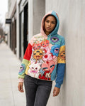 Zumieze - Levar | Color-Block Appliquéd Hoodie Unisex