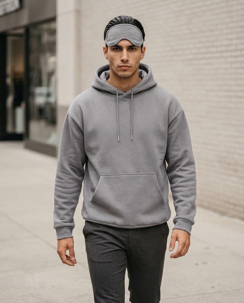 Zumieze - Vinal | Brushed Solid-Colored Hoodie Men