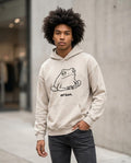 Zumieze - Alsil | Printed Cotton Hoodie Unisex