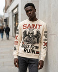 Zumieze - Mamon | Oversized Graphic Sweatshirt Unisex
