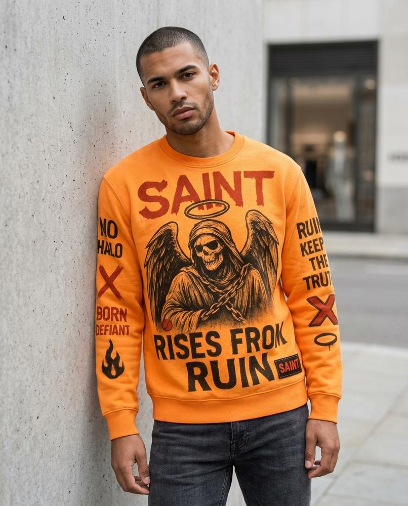 Zumieze - Mamon | Oversized Graphic Sweatshirt Unisex