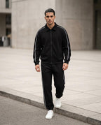 Zumieze - Lasil | Textured Piped Suit Men
