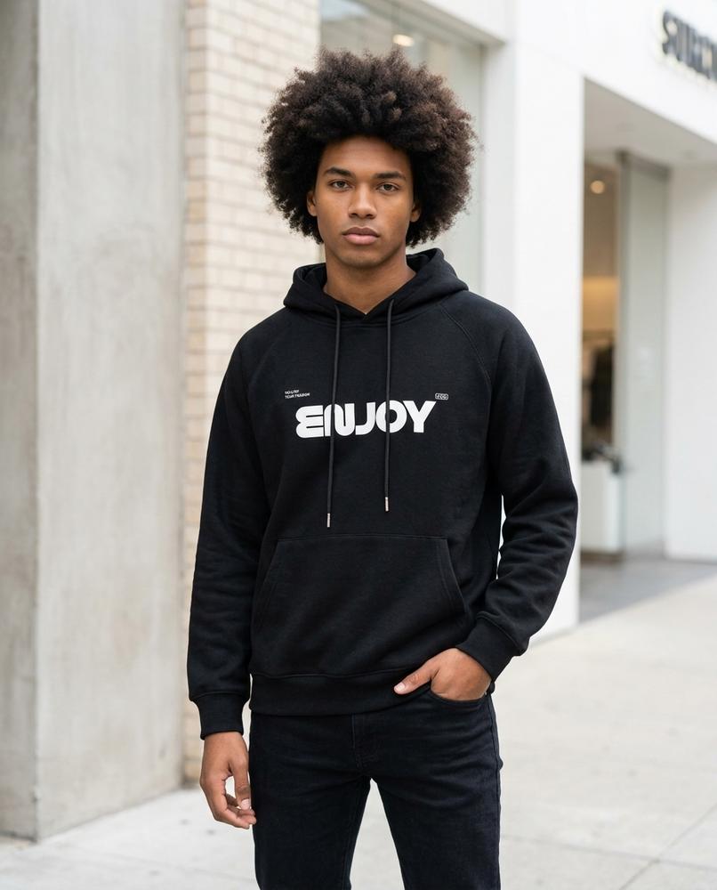 Zumieze - Arrev | Printed Raglan-Sleeve Hoodie Men