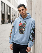 Zumieze - Altor | Printed Washed Hoodie Men