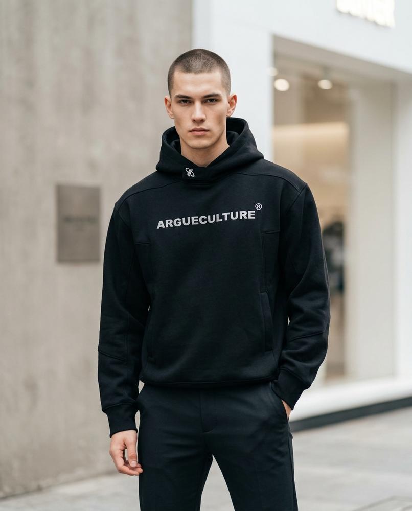 Zumieze - Kelan | Printed Relaxed Fit Hoodie Men