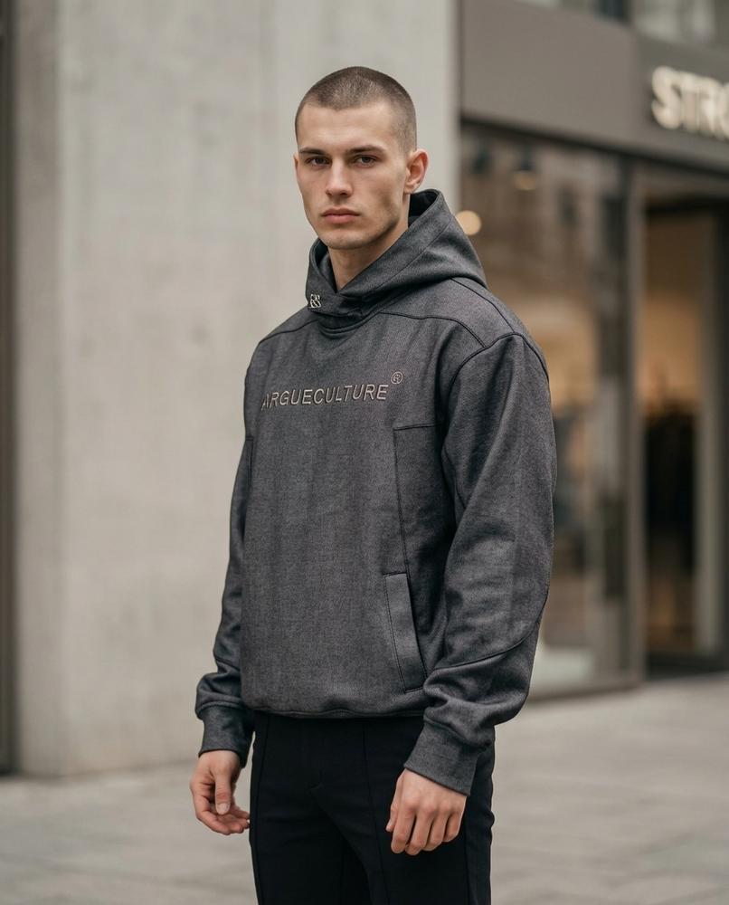 Zumieze - Kelan | Printed Relaxed Fit Hoodie Men