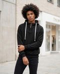 Zumieze - Rimor | Half-Zip Fleece-Lined Hoodie Men