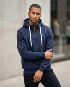 Zumieze - Rimor | Half-Zip Fleece-Lined Hoodie Men