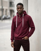 Zumieze - Rimor | Half-Zip Fleece-Lined Hoodie Men