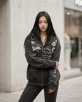 Zumieze - Zeral | Zip-Up Printed Hoodie Unisex