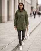 Zumieze - Vamor | Longline Hooded Hoodie Women