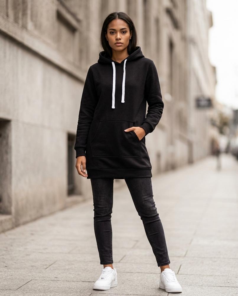 Zumieze - Vamor | Longline Hooded Hoodie Women
