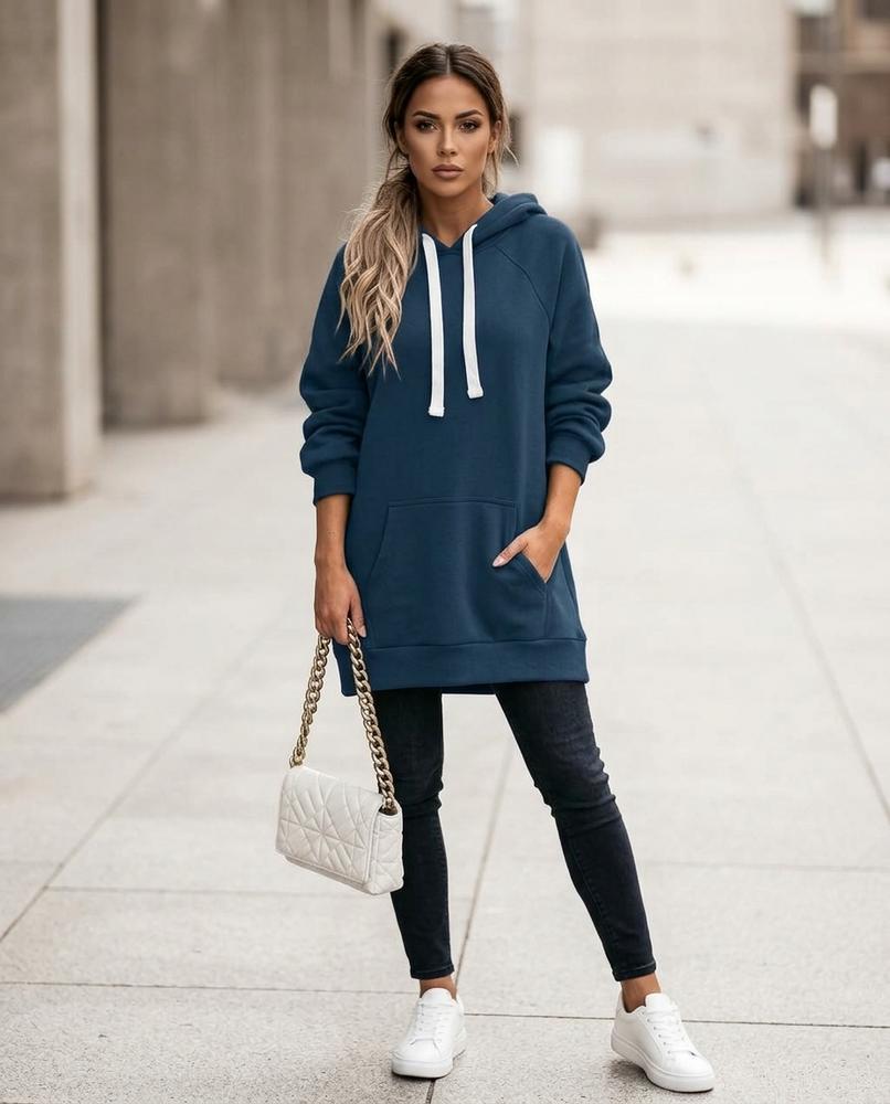Zumieze - Vamor | Longline Hooded Hoodie Women