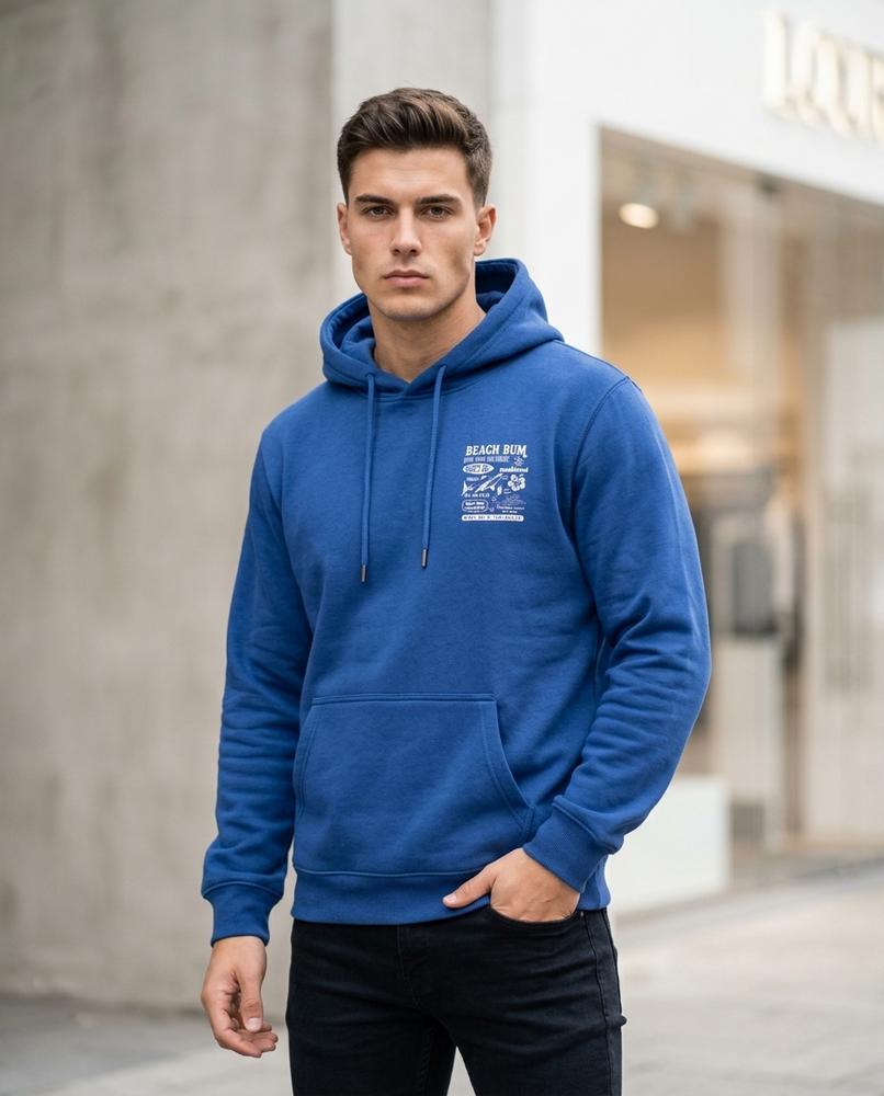 Zumieze - Arlom | Fleece-Lined Printed Hoodie Men