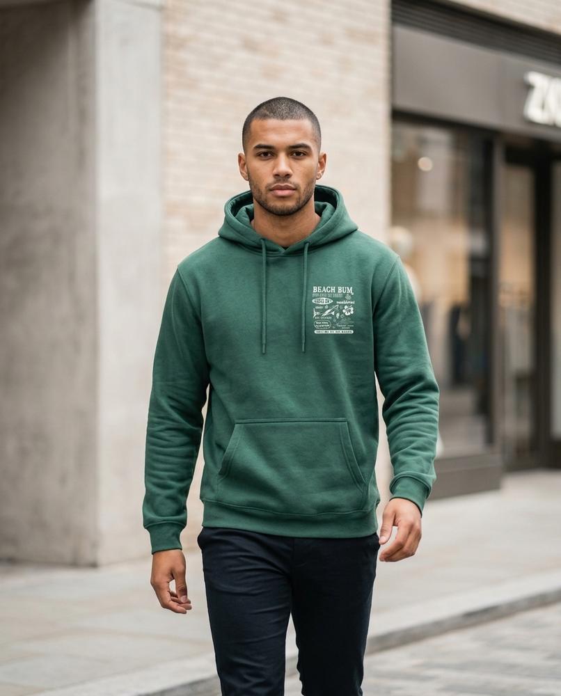 Zumieze - Arlom | Fleece-Lined Printed Hoodie Men
