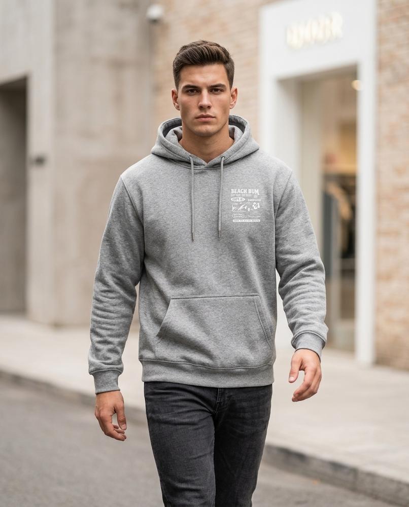 Zumieze - Arlom | Fleece-Lined Printed Hoodie Men