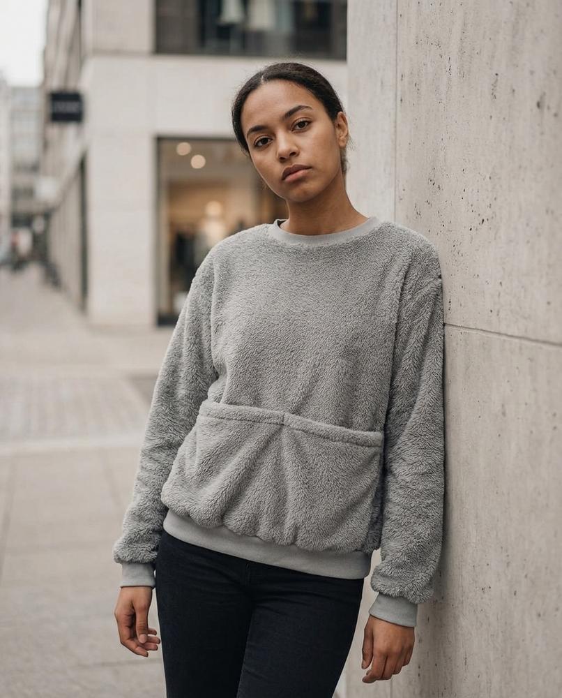 Zumieze - Artal | Sherpa Pocketed Sweatshirt Women