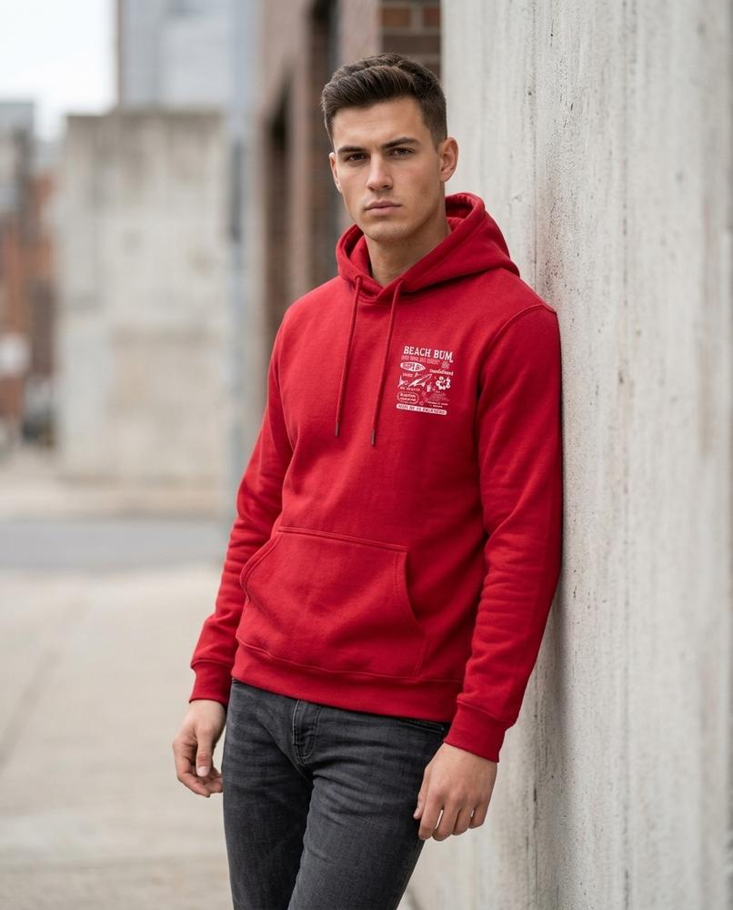 Zumieze - Arlom | Fleece-Lined Printed Hoodie Men