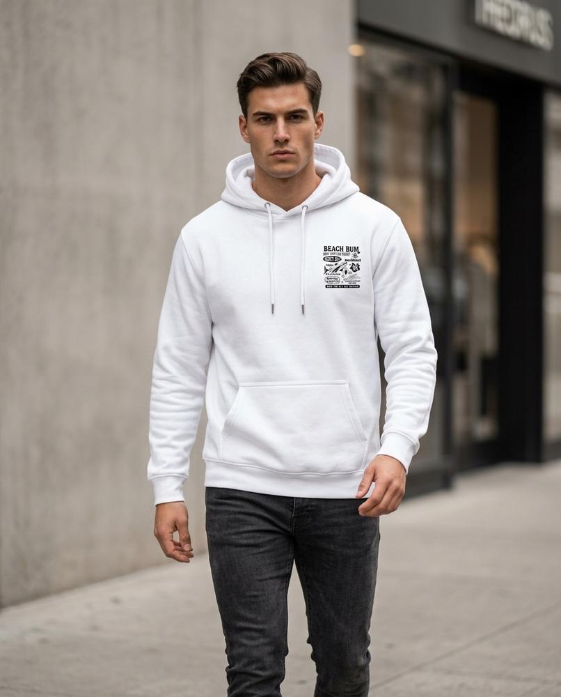 Zumieze - Arlom | Fleece-Lined Printed Hoodie Men