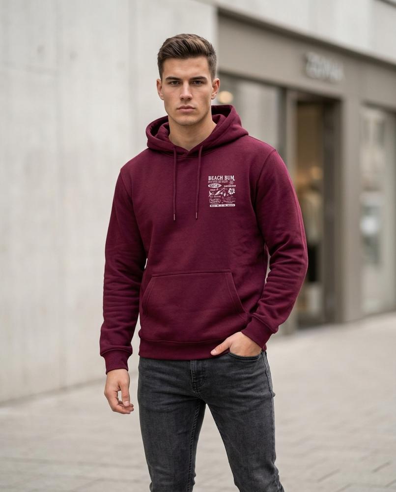 Zumieze - Arlom | Fleece-Lined Printed Hoodie Men