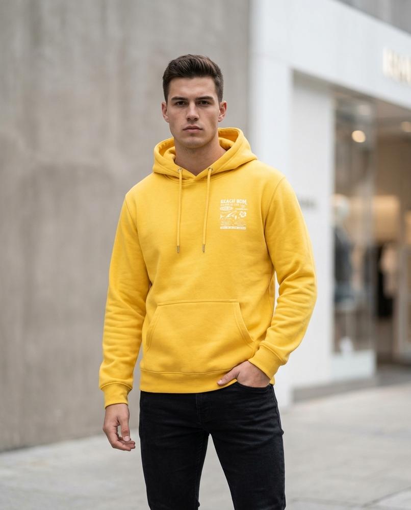 Zumieze - Arlom | Fleece-Lined Printed Hoodie Men