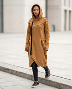 Zumieze - Ellor | Asymmetrical Hooded Coat Women