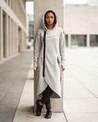 Zumieze - Ellor | Asymmetrical Hooded Coat Women