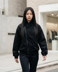 Zumieze - Rasil | Asymmetrical-Zip Hooded Jacket Women