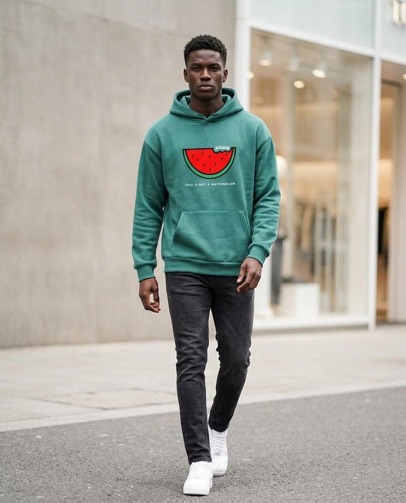 Zumieze - Saven | Printed Relaxed Fit Hoodie Unisex
