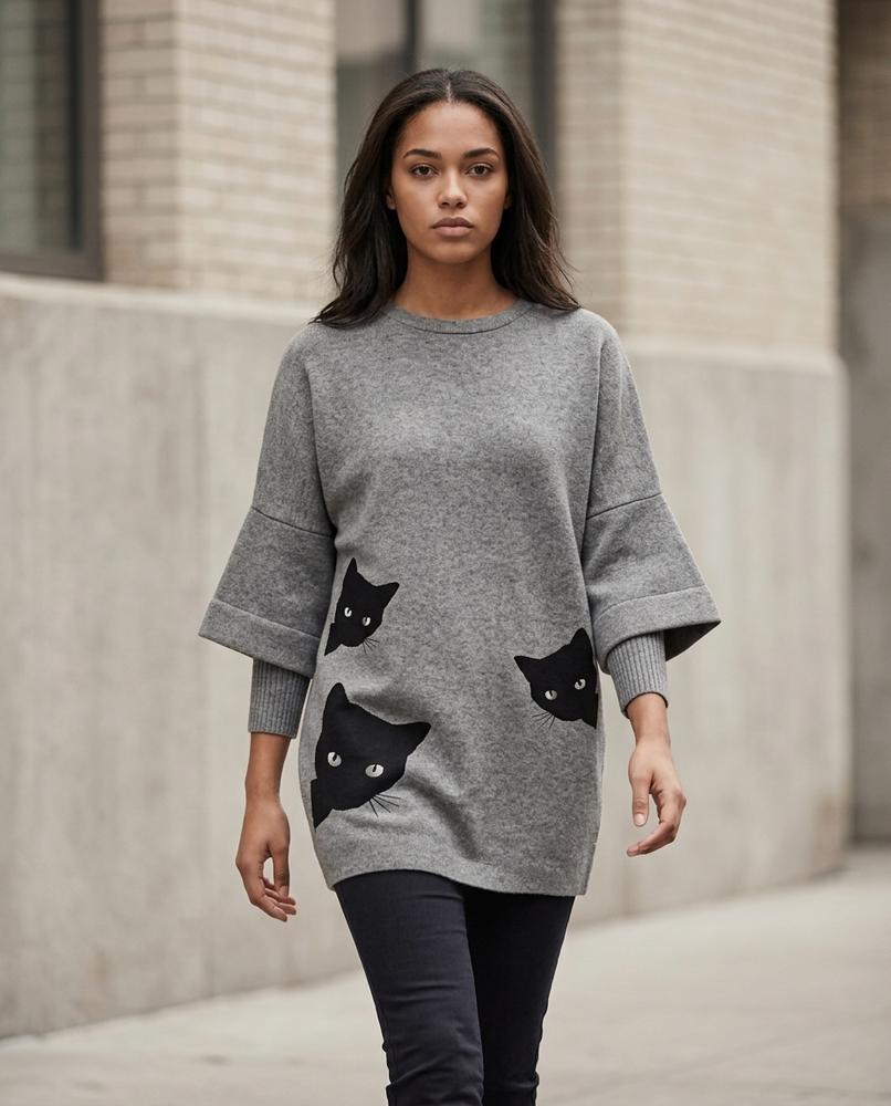 Zumieze - Ravan | Oversized Printed Tunic Women
