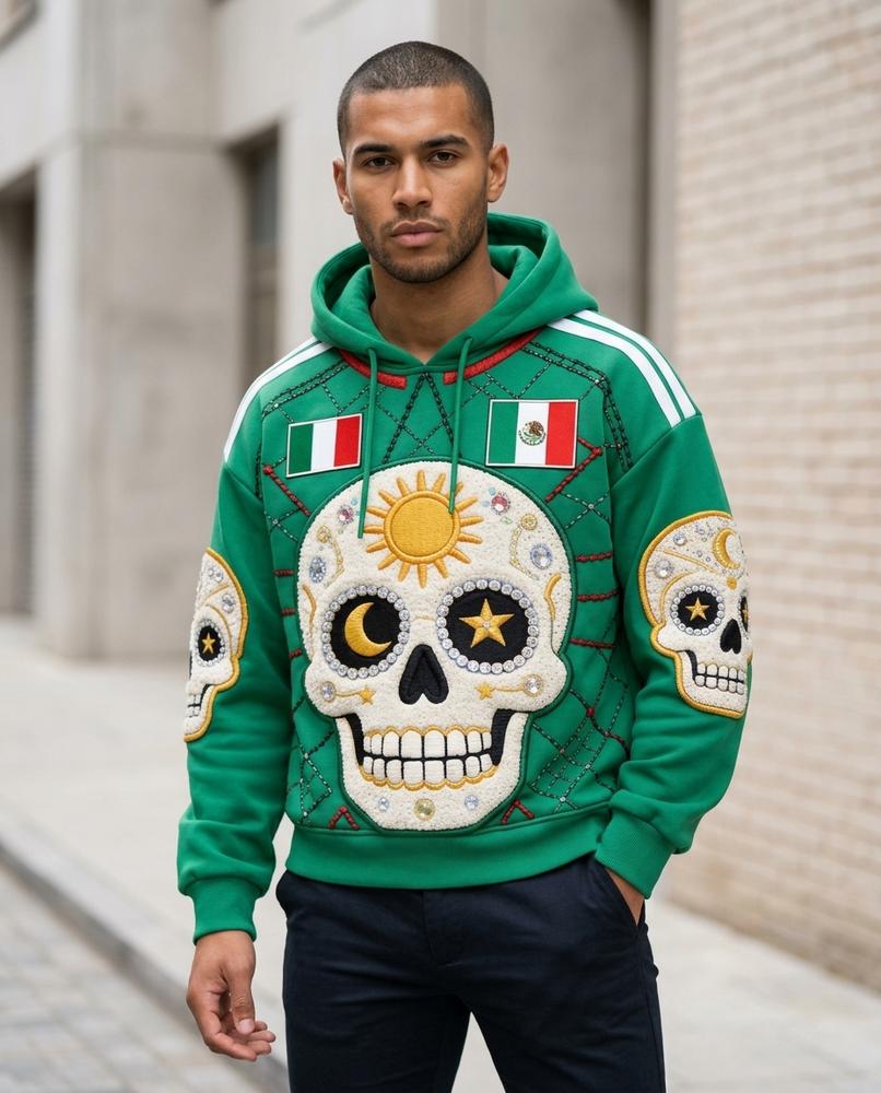 Zumieze - Timar | Embellished Graphic Hoodie Unisex