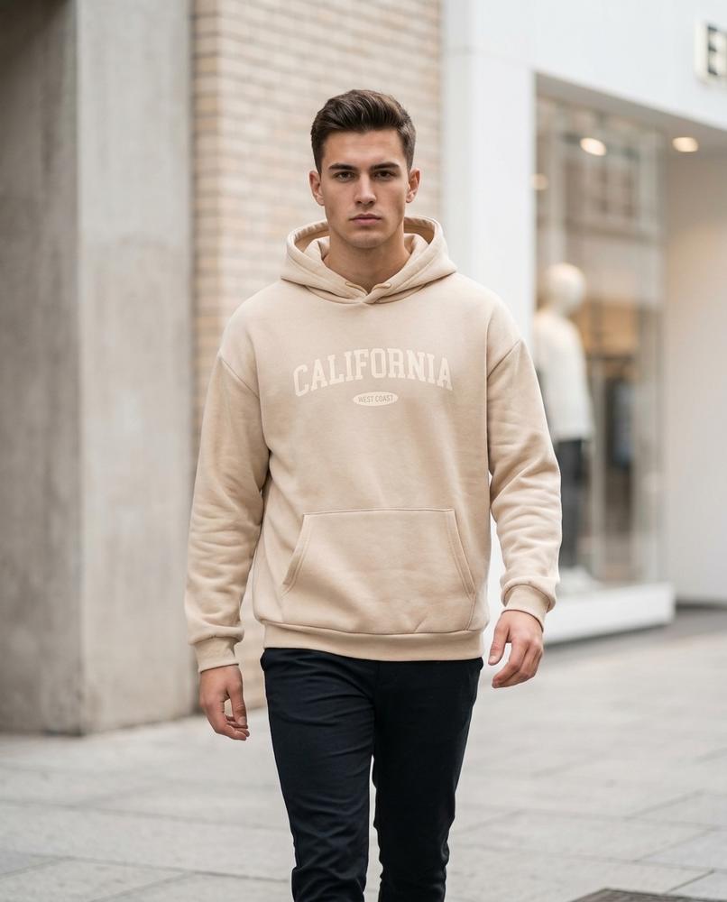 Zumieze - Coron | Printed Relaxed-Fit Hoodie Unisex