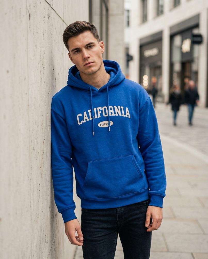 Zumieze - Coron | Printed Relaxed-Fit Hoodie Unisex