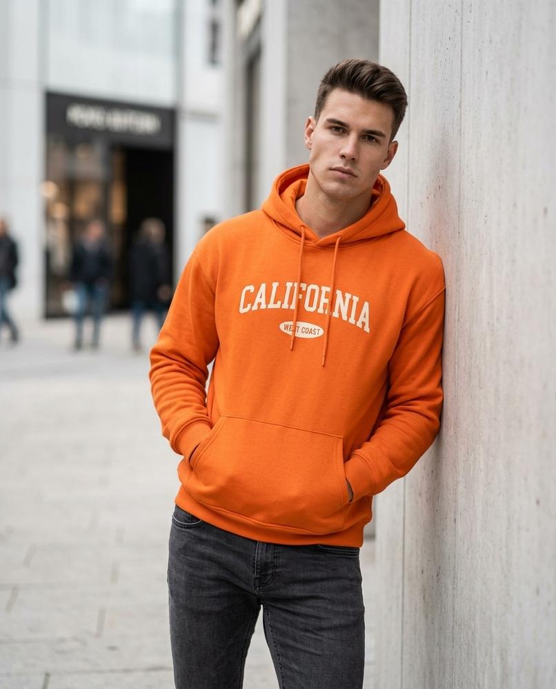 Zumieze - Coron | Printed Relaxed-Fit Hoodie Unisex