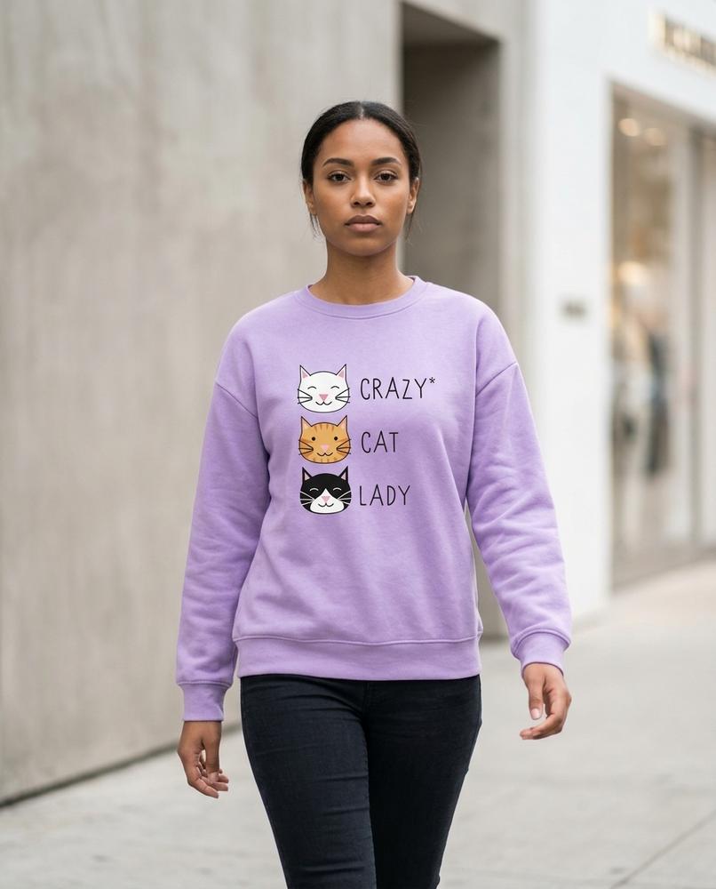 Zumieze - Alsol | Printed Long-Sleeved Sweatshirt Women