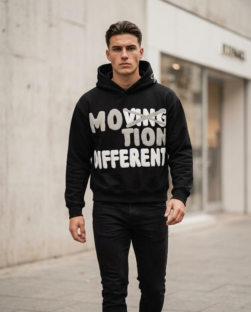 Zumieze - Vazan | Graphic Print Relaxed Fit Hoodie Unisex
