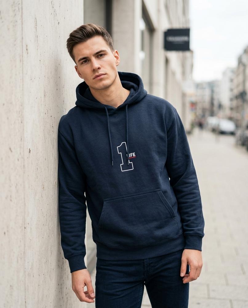 Zumieze - Yoven | Printed Hooded Hoodie Men