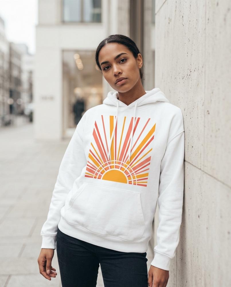 Zumieze - Malar | Printed Relaxed-Fit Hoodie Women