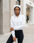 Zumieze - Camar | Zip-Up Cropped Hoodie Women